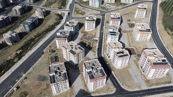 Yollar ve peyzaj, hava görünümü