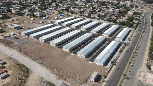 Hatay 504 Geçici Deprem Konutu yerleşim genel görünüm