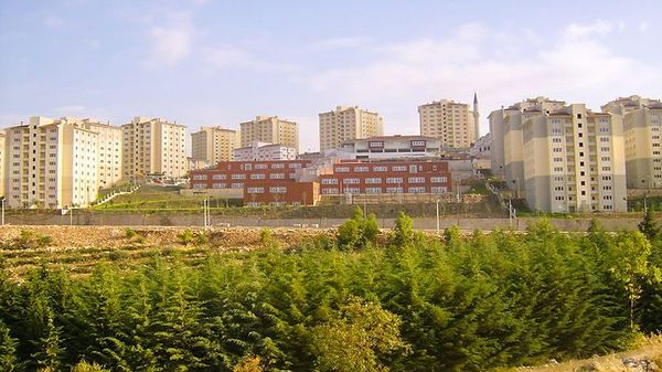 Yerleşim, tepe görünümü