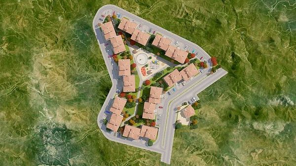 Yerleşim planı — kuşbakışı