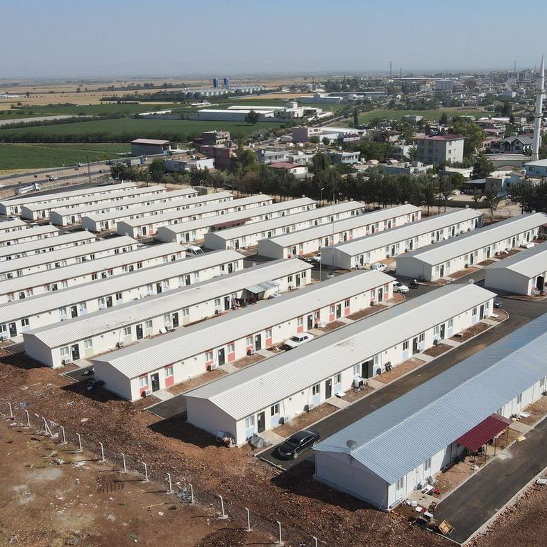 TOKİ Hatay 504 Geçici Deprem Konutu