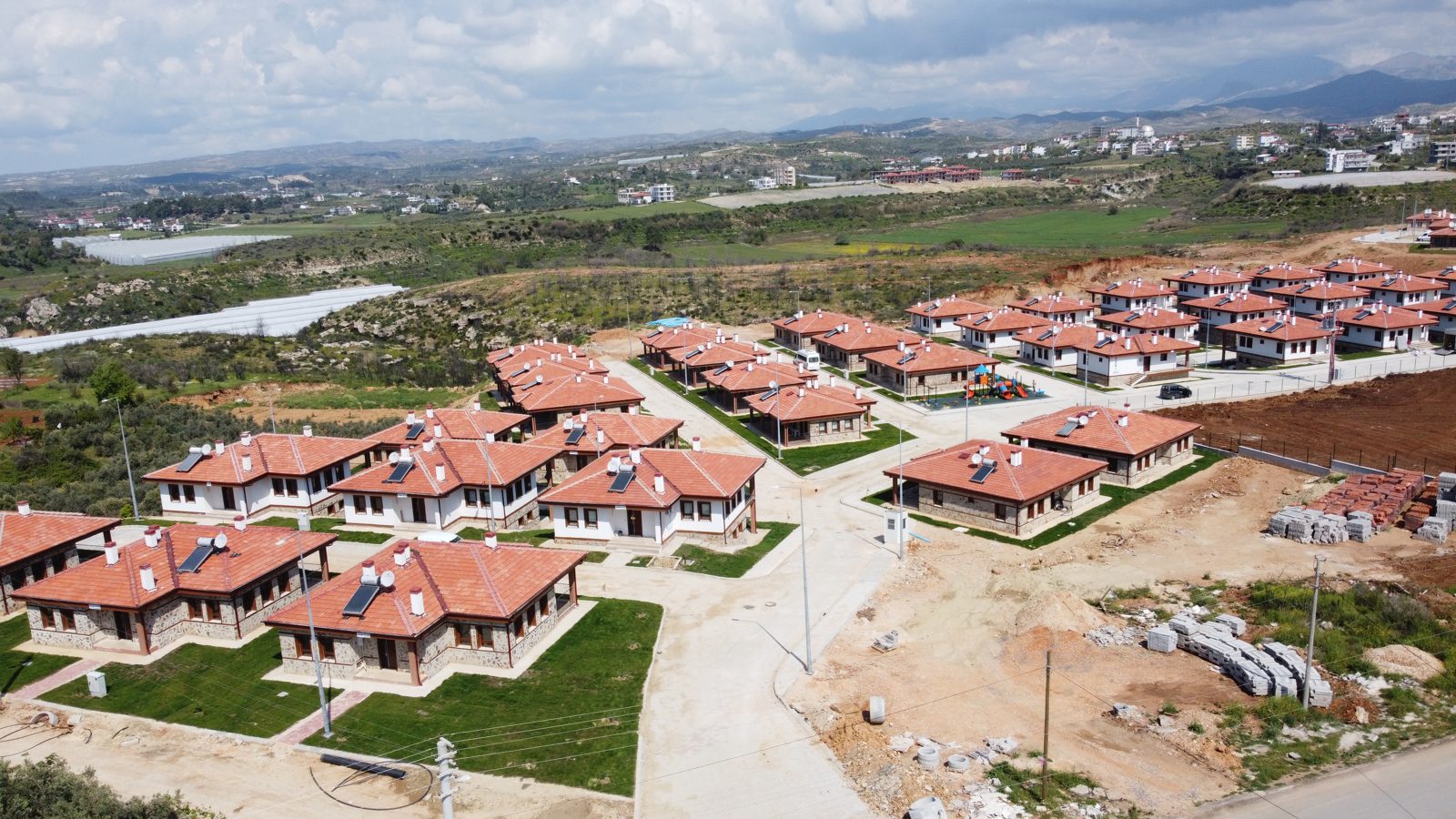 TOKİ Antalya Manavgat konut projesinden genel görünüm